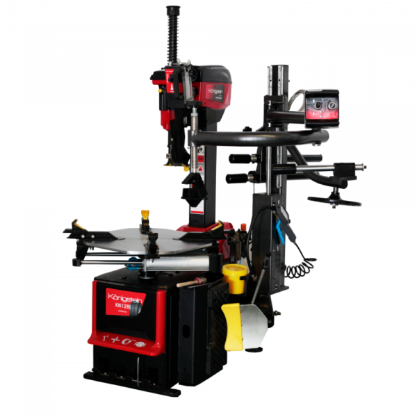DÉMONTE-PNEU Automatique / Tubeless / Double vitesse + bras / TÊTE ROTATIVE – Königstein KN128 – Image 2