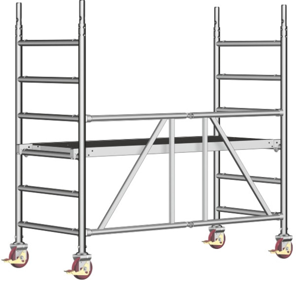 Layher Zifa P2 1406200, Hauteur de travail maximale : 2,86 m, 1406200.