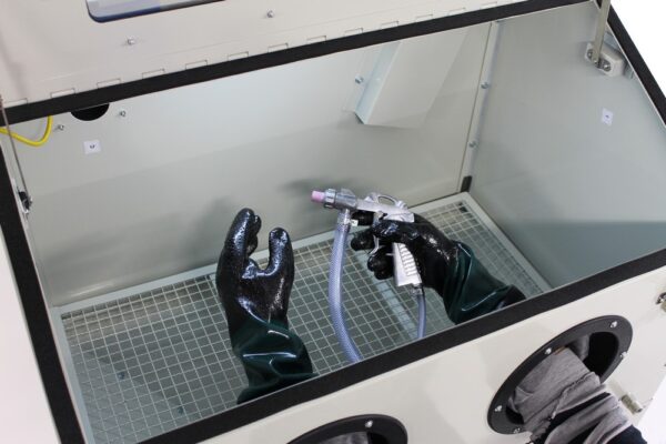 Cabine de sablage 220Ltr avec porte frontale – Image 3